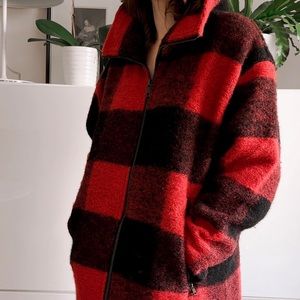 ROOTS Seymour Jacket Classic Buffalo Plaid Sz Large